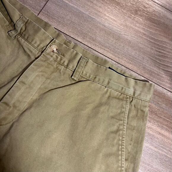 Polo Ralph Lauren Green‎ Khaki Shorts Men 33 Bin H-39 - Picture 2 of 4